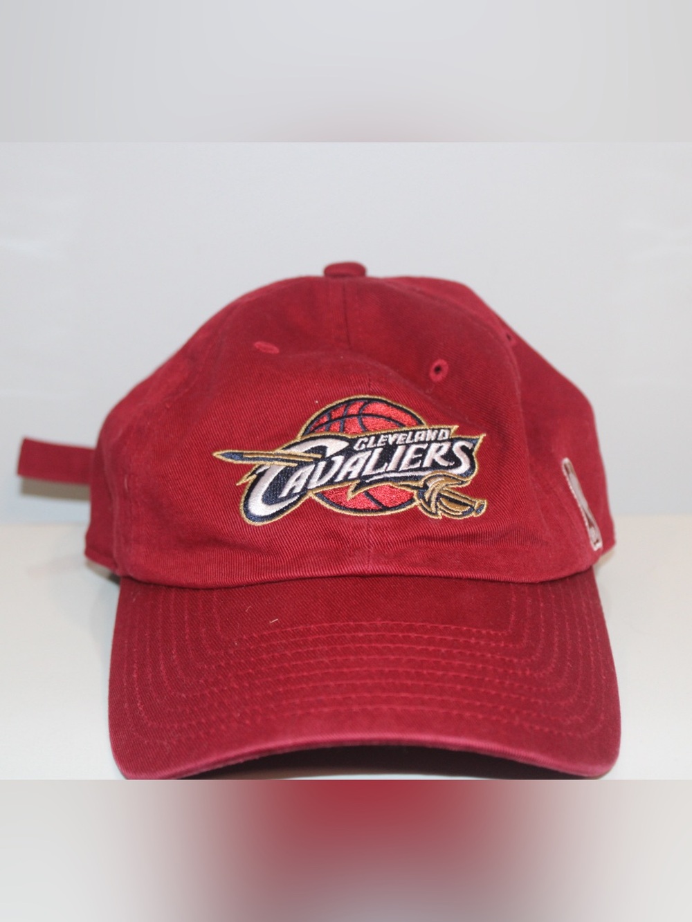 Vintage Cleveland Cavaliers NBA Adjustable Strapback Hat Cap Wine Red